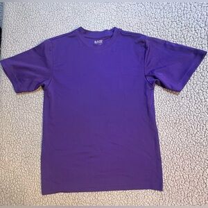 Baw Athletic Wear Short Sleeve T Shirt Boys Size Medium Purple
